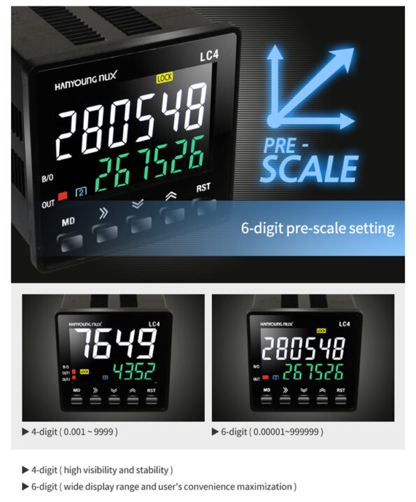LC4-P61NA CONTADOR DIGITAL HANYOUNG